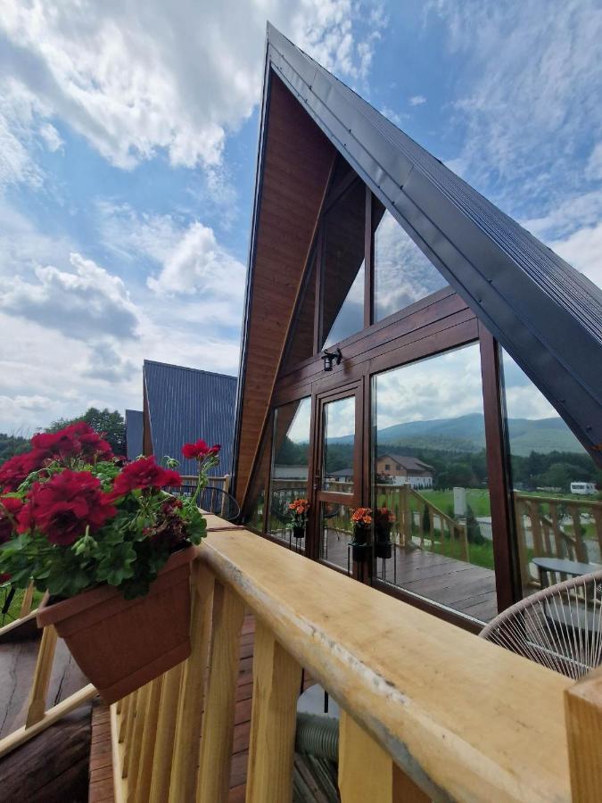 Отель Doka Valea Sebesului A-Frame Экстерьер фото