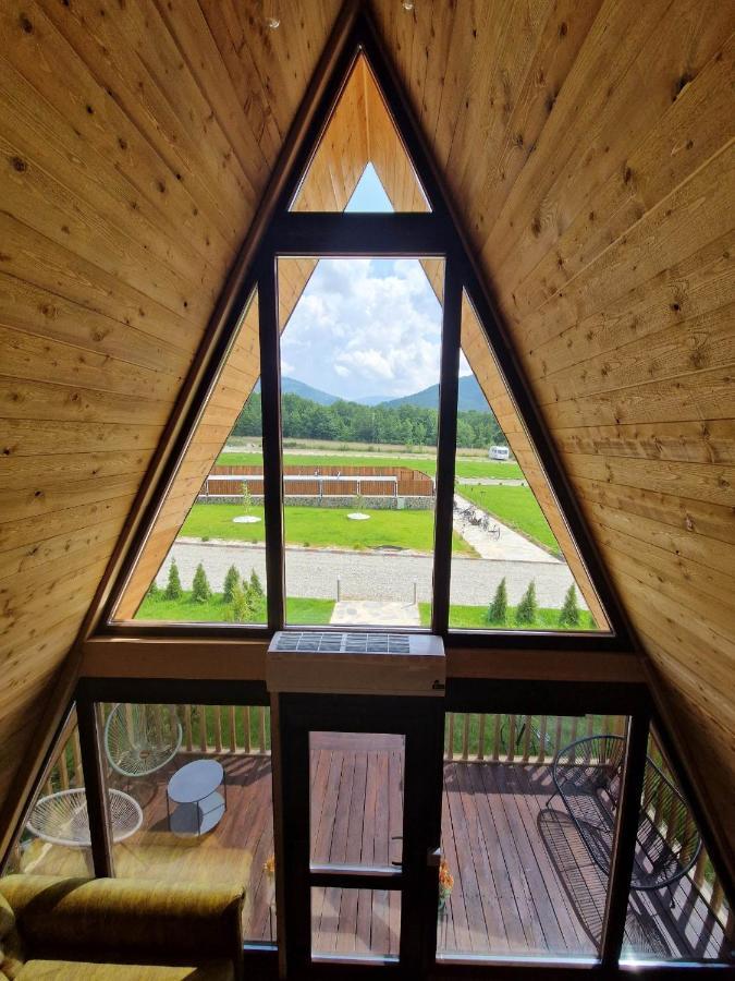 Отель Doka Valea Sebesului A-Frame Экстерьер фото