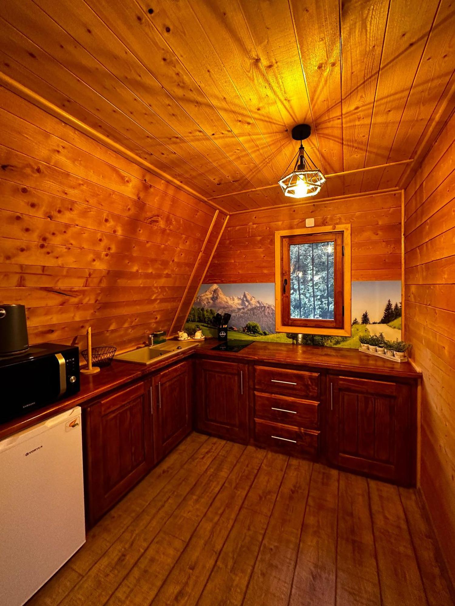 Отель Doka Valea Sebesului A-Frame Экстерьер фото