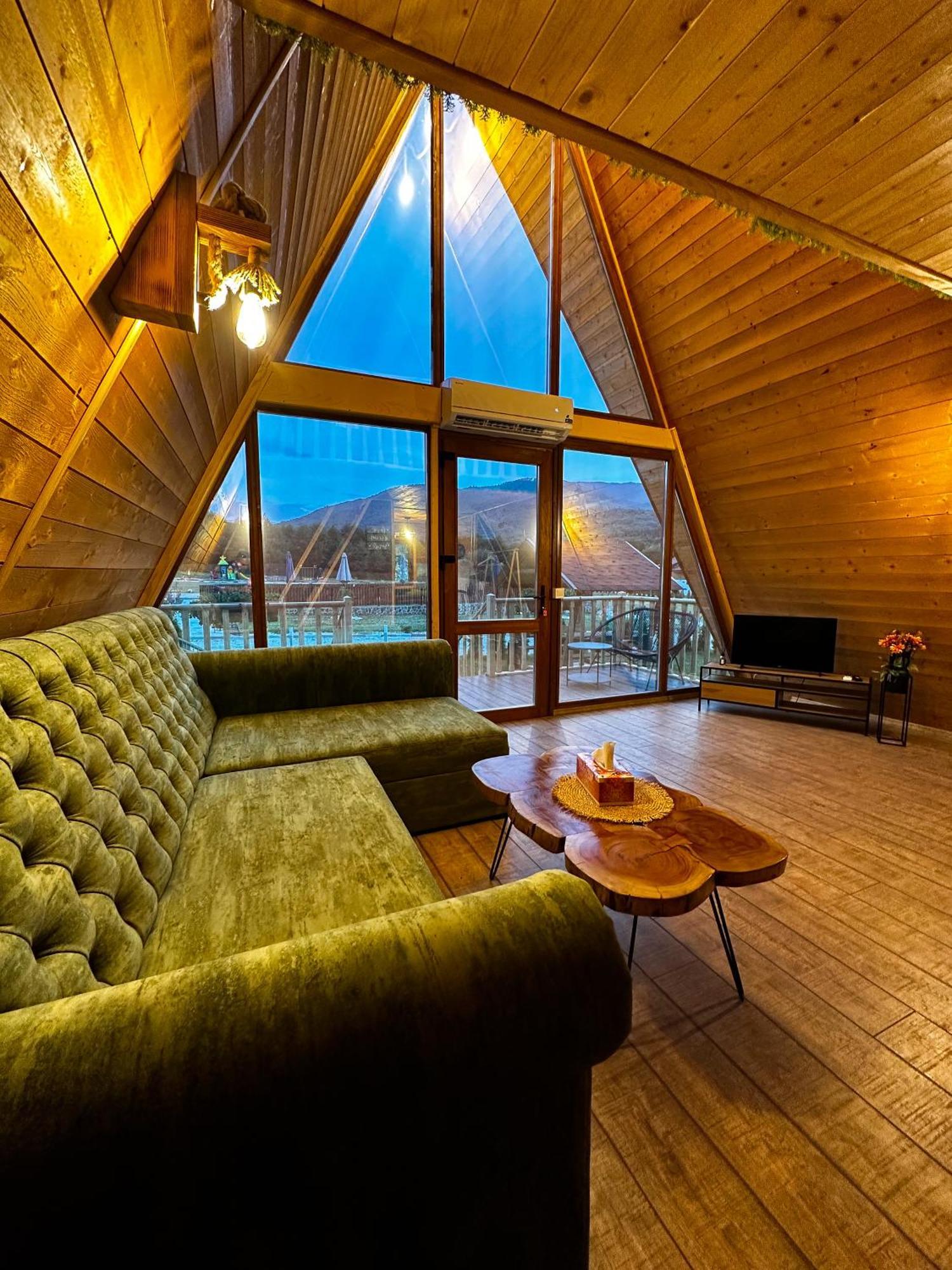 Отель Doka Valea Sebesului A-Frame Экстерьер фото