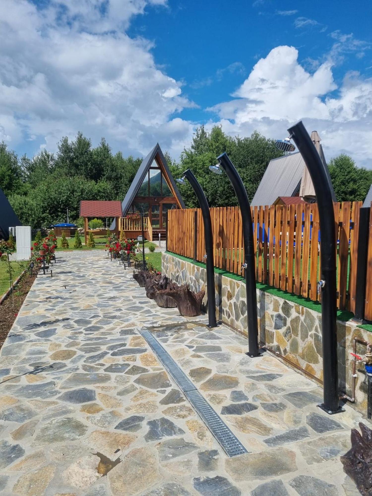 Отель Doka Valea Sebesului A-Frame Экстерьер фото